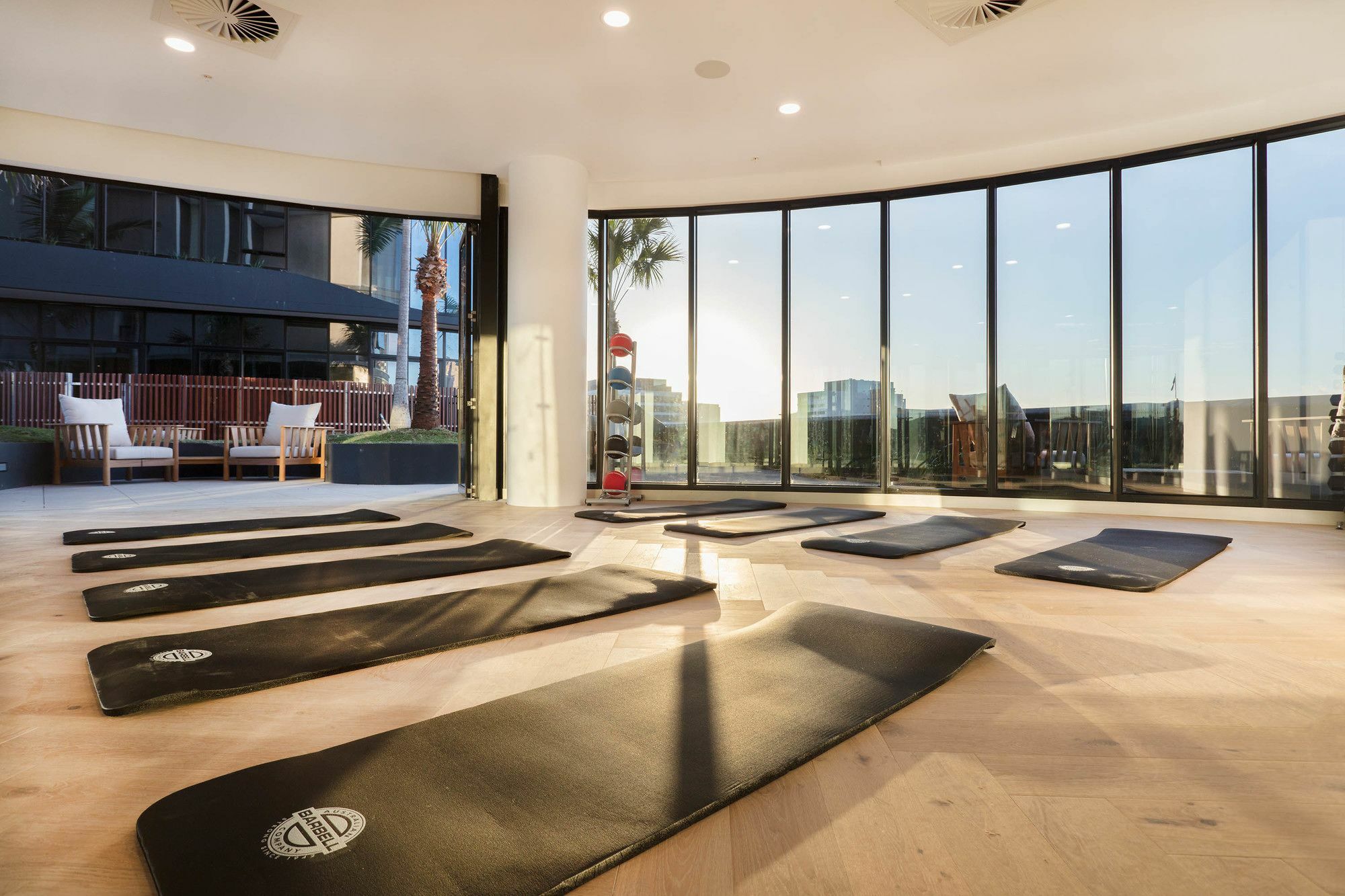 Fv By Peppers Aparthotel Brisbane Kültér fotó The Yoga Room