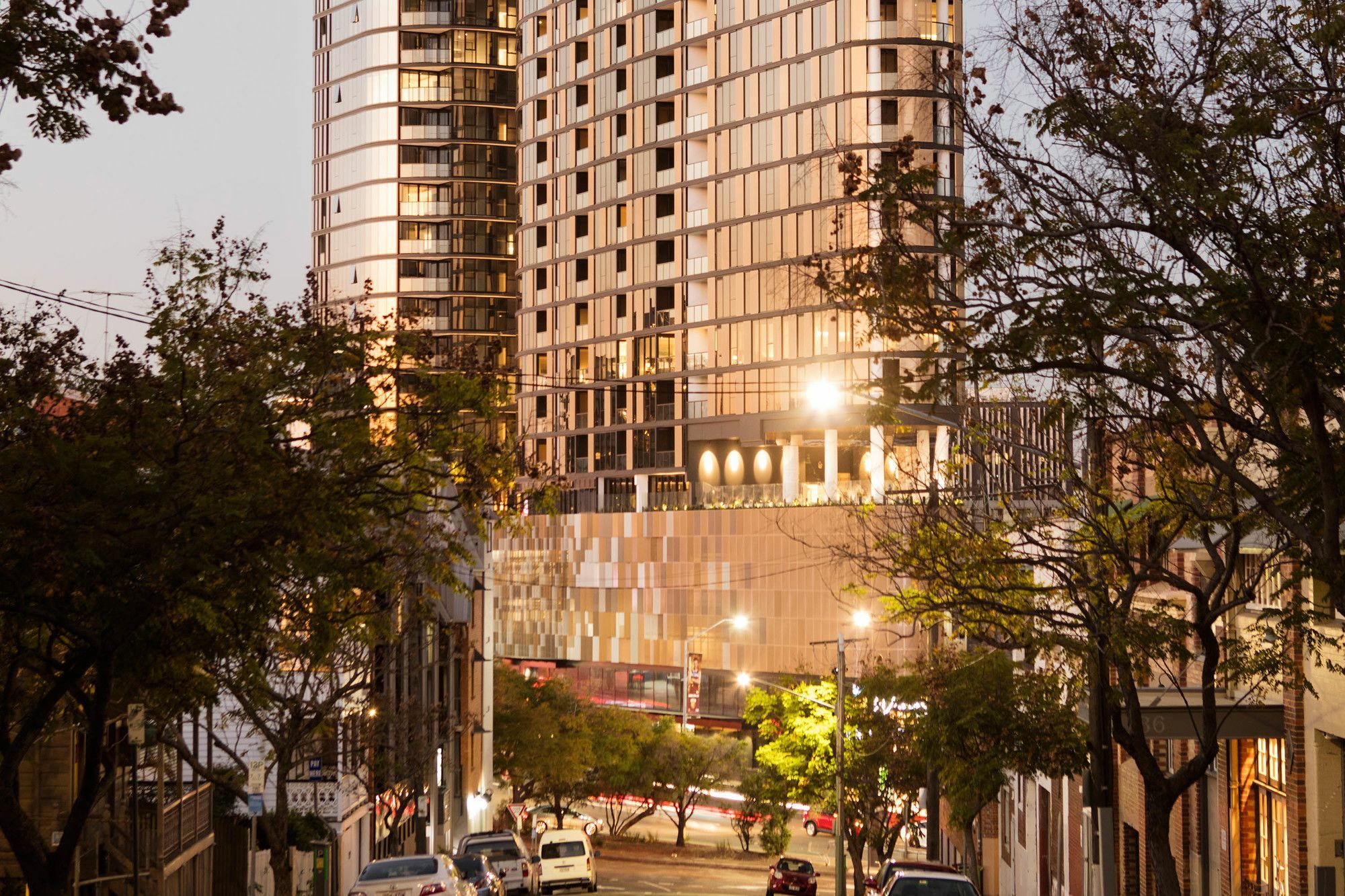 Fv By Peppers Aparthotel Brisbane Kültér fotó The proposed tower
